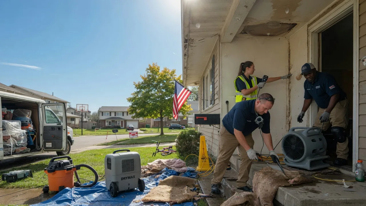Water Damage Restoration in New Canton, VA near me